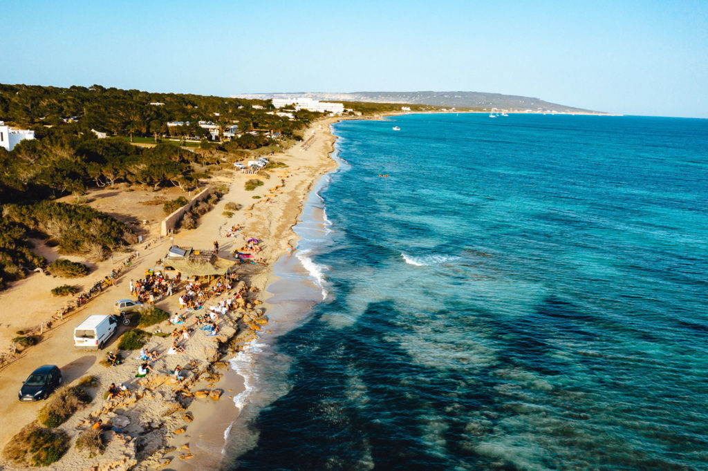 playa migjorn Formentera